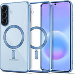 Tech-Protect Magflex Magsafe Case For Samsung Galaxy A57 5G - Transparent Blue - (29922-0)