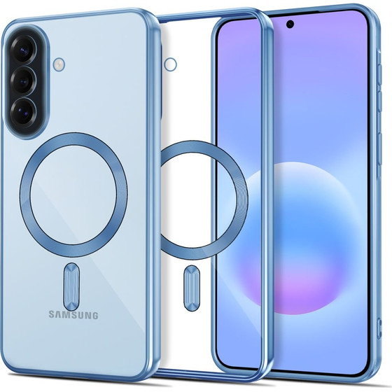 Tech-Protect Magflex Magsafe Case For Samsung Galaxy A57 5G - Transparent Blue - (29922-0)