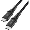 Tech-Protect Ultraboost UB11T USB-C / USB-C Pd 100W / QC3.0 Cable 100 Cm - Black - (29945-0)