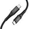 Tech-Protect Ultraboost UB11T USB-C / USB-C Pd 100W / QC3.0 Cable 100 Cm - Black - (29945-0)