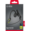 SBS Wireless Neckband Bone Conduction System Earphones Black - (TESPEARBONEBTK)