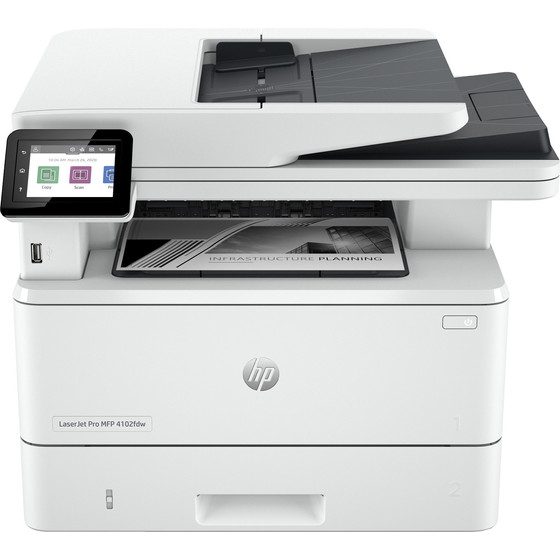 HP L Laserjet Pro Mfp 4102FDw S/W-Laserdrucker 4in1 40S./Min. A4 Lan Wlan Adf Duplex - (2Z624F#B19)
