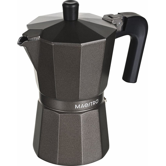 MAESTRO Coffee Machine 6 Cup Bronze - (MR-1666-6-BROWN)