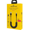 Powertech ������� USB-C �� Usb �� Spiral �������, Pd 60W, 480Mbps, 1m, ����� - (PTR-0197)