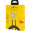 Powertech ������� USB-C �� Usb Pd 60W, 480Mbps, 1m, �����/���� - (PTR-0199)