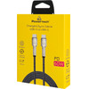 Powertech ������� USB-C Pd 60W, 480Mbps, 1m, ����� - (PTR-0198)