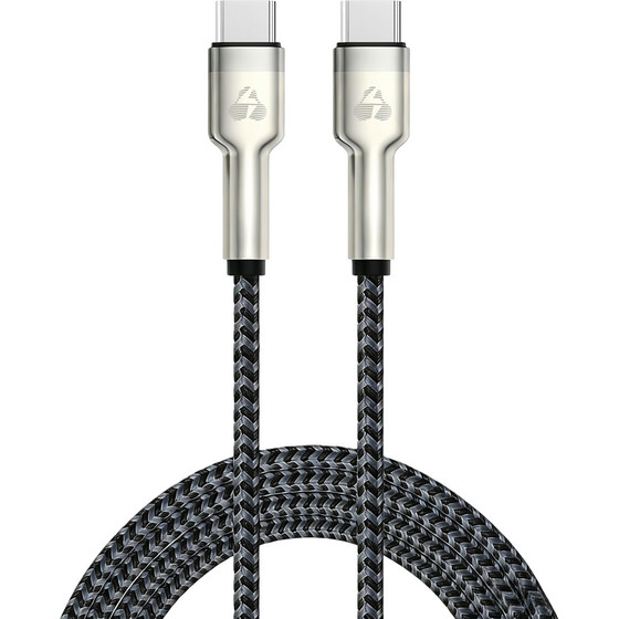 Powertech ������� USB-C Pd 60W, 480Mbps, 1m, ����� - (PTR-0198)