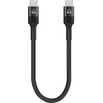 Powertech ������� USB-C Pd 60W, 480Mbps, 25cm, ����� - (PTR-0204)