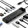 Lemorele TC100 Docking Station 13-��-1 USB-C Hub �� Dual 4K HDMI, VGA, Pd 100W, Ethernet, SD/Tf & Audio ��� Laptop / Macbook / Surface - (04940)