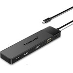 Lemorele TC200 Docking Station 13-��-1 USB-C Hub ��� Macbook Pro / Air �� Dual 4K HDMI, VGA, Pd 100W, SD/Tf & Audio Jack - (04937)