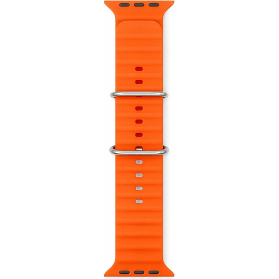 Vivid Watch Strap Silicone WB01 (49/45/44/42mm) Orange - (VIVID-SIL-WB01-26010006)
