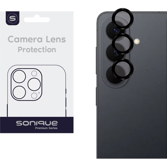 Sonique Camera Protection Lens Pro Samsung Galaxy S26 Plus Black