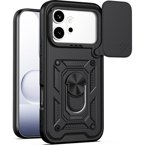Techsuit - Camshield Series - Honor 600 / 600 Pro - Black