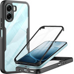 Techsuit - Colorverse 360 Series + Screen Protector - Oppo A6x 4G / A6x 5G / A6k 4G - Black