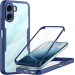 Techsuit - Colorverse 360 Series + Screen Protector - Oppo A6x 4G / A6x 5G / A6k 4G - Blue