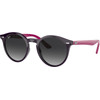 Ray Ban Sunglasses CHILDREN'S (Lens/Bridge/Temple) 44/19/130 mm) - (RJ9064S70218G)