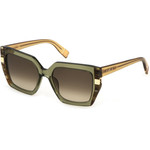 FURLA Sunglasses Women (Lens/Bridge/Temple) 55/18/140 mm) - (SFU818-55096R)