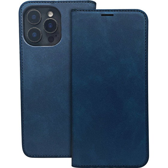 TFO Smart Suede Case For Motorola Edge 70 Fusion Navy blue
