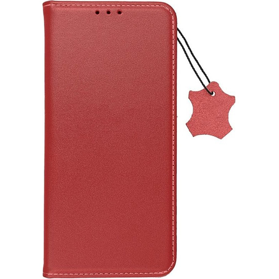 Flip Case For Samsung A27 Smart Pro Book Leather Maroon OEM