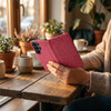 Mezzo Book Case For Samsung A27 Cats Red OEM