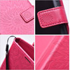 Mezzo Book Case For Samsung A27 Mandala Magenta OEM