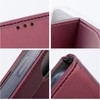 Smart Magneto Book Case For Samsung A27 Burgundy OEM
