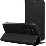 Flip Case For Samsung A27 Luna Book Carbon Black OEM