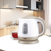 MAESTRO Electric Kettle 1 L 1100 W Beige, White - (MR-012-BEIGE)