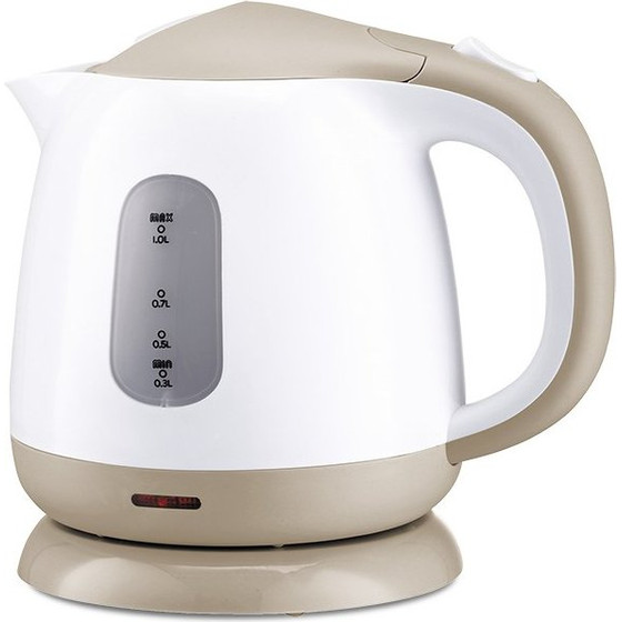 MAESTRO Electric Kettle 1 L 1100 W Beige, White - (MR-012-BEIGE)