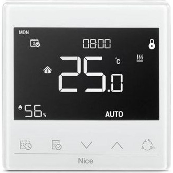 Nice White Underfloor Heating Thermostat - (WARM-CONTROL)