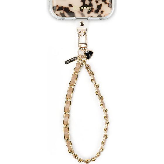 Crong Phone Charm - Lanyard Phone Pendant (Beige Twist) - (CRGPHCH17)