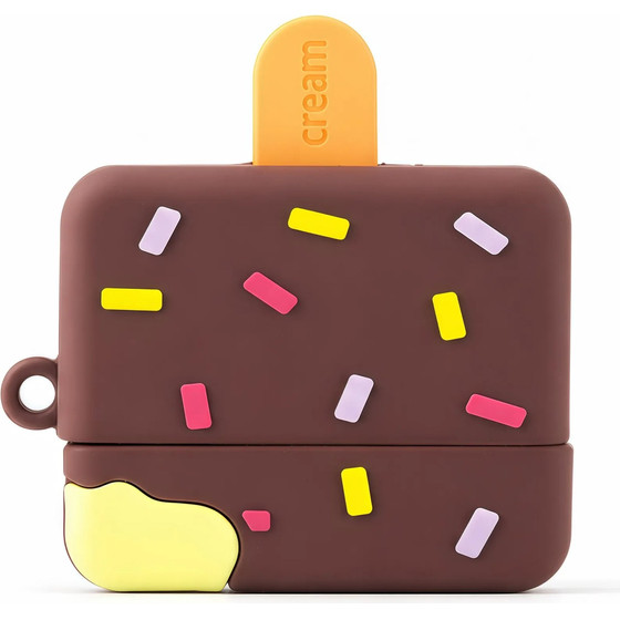 Vivid Airpods Case Ice Cream Apple Airpods Pro 3 Brown - (VIVGGS000049)