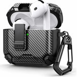 Vivid Airpods Magnetic Holder Tpu Case Apple Airpods 4/4 Anc Black Grey - (VIVGGS000047)