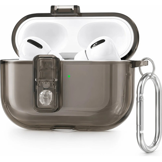 Vivid Airpods Tpu Case With Holder Apple Airpods 4/4 Anc Black - (VIVGGS000041)