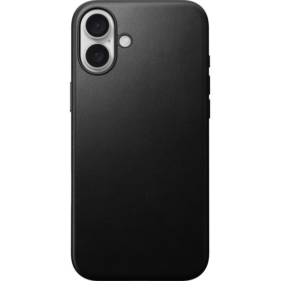 Nomad Modern Leather case, Black - Iphone 16 Plus - (NM01699385)