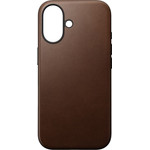 Nomad Modern Leather case, Brown - Iphone 16 - (NM01850885)