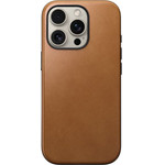 Nomad Modern Leather case, English Tan-C - Iphone 16 Pro - (NM01695585)