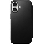 Nomad Modern Leather Folio, Black - Iphone 16 - (NM01684985)