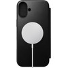 Nomad Modern Leather Folio, Black - Iphone 16 Plus - (NM01682585)