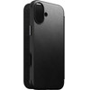 Nomad Modern Leather Folio, Black - Iphone 16 Plus - (NM01682585)