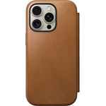 Nomad Modern Leather Folio, English Tan-C - Iphone 16 Pro - (NM01678885)