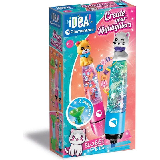 Clementoni Set - Mini Marker Factory: Cute Pets - (18166)