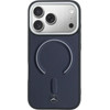 MERCEDES Case Leather 3D Magsafe For Iphone 17 Pro Max Navy - (MEHMP17X25PEMMOV)
