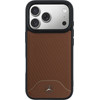 MERCEDES Case Leather Wood Effect And Curve Magsafe For Iphone 17 Pro Max Camel - (MEHMP17X25PCBPWCA)