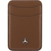 MERCEDES Portfel Magnetyczny Leather Camel - (MECSMPUDCSCA)