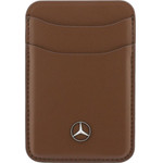 MERCEDES Portfel Magnetyczny Leather Camel - (MECSMPUDCSCA)