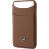 MERCEDES Portfel Magnetyczny Leather Camel - (MECSMPUDCSCA)