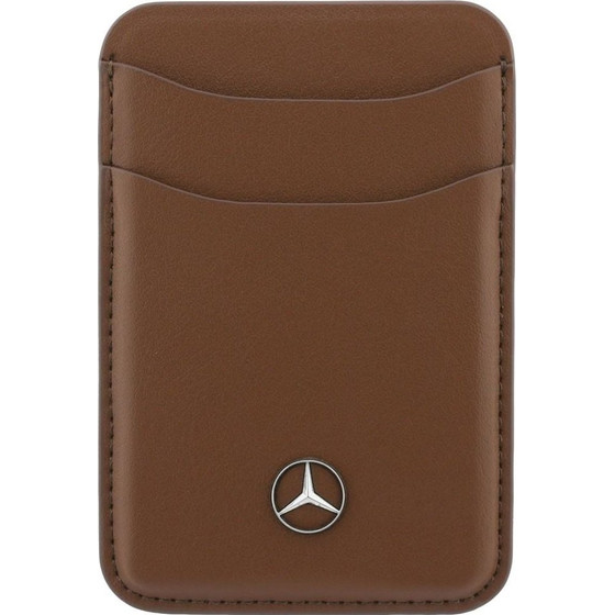 MERCEDES Portfel Magnetyczny Leather Camel - (MECSMPUDCSCA)