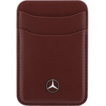 MERCEDES Portfel Magnetyczny Leather Czerwony - (MECSMPUDCSR)