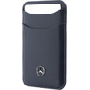 MERCEDES Portfel Magnetyczny Leather Granatowy - (MECSMPUDCSV)